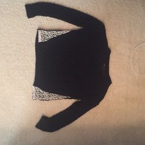 Cute Black Lacey Sweater